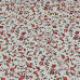 Terracotta Floral 100% Cotton  16-4