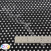 6mm Pea Spot Black with White Spot 100% Cotton Fabric