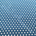 6mm  Pea Spot French Navy with White Spot 100% Cotton Fabric