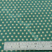 6m  Pea Spot Green with Cream Spot 100% Cotton Fabric