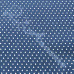 Pin Spot French Navy with White 100% Cotton Fabric