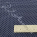 Pin Spot Navy with White 100% Cotton Fabric