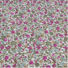 Fuchsia Ditsy Floral Print 100% Cotton 135-2
