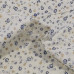 Navy Ditzy Flowers on Cream 100% Cotton 138-2