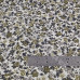 Ditsy Green Flowers on White 100% Cotton 144-3