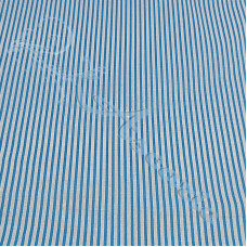 Blue Candy Stripe PolyCotton 60" Wide