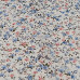 Blue & Pink Ditsy Flowers 100% Cotton 29-2