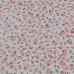 Pink Ditsy Flowers on white 100% Cotton 83-2