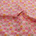 Pink Retro Floral 100% Cotton