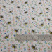 Bumble Bees on White PolyCotton