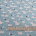 Swans on Blue PolyCotton