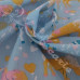 Unicorns on Light Blue Polycotton