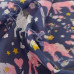 Unicorns on Blue Polycotton