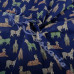 Llamas in Pyjamas on Navy PolyCotton