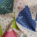 Alphabet & Pin Spot Patchwork PolyCotton