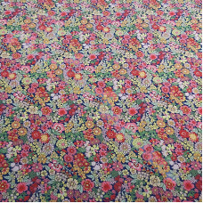 50cm Vintage Ditsy Multi Colours Flowers 100% Cotton