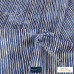 Christmas Sparkling Silver Lines on Navy 100% Cotton from John Louden