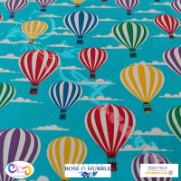Hot Air Balloons from Rose & Hubble 100% Cotton Poplin