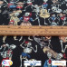 57cmRose & Hubble Halloween Party 100% Cotton Print