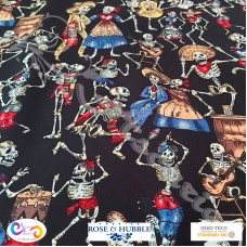 57cmRose & Hubble Halloween Party 100% Cotton Print