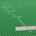 4mm Spot Green Coloured Polycotton