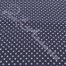 4mm Spot Navy Coloured Polycotton