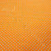 4mm Spot Orange Coloured Polycotton