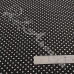 4mm Spot Black Coloured Polycotton