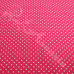 4mm Spot Cerise Coloured Polycotton