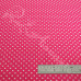 4mm Spot Cerise Coloured Polycotton