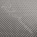 4mm Spot Grey  Coloured Polycotton