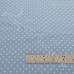 4mm Spot Pale Blue Coloured Polycotton