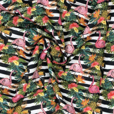 Tropical Birds 100% Cotton Print