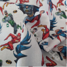 Super Heroes  Justice League 100% Cotton
