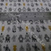 Robots  digital Print 100% Cotton Fabric