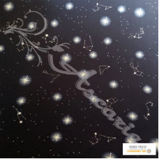 Stars in the Night Sky  digital Print 100% Cotton Fabric