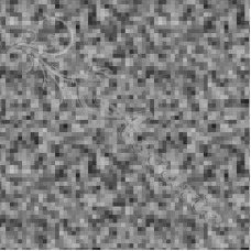 33cm Remnant Pixels Grey 100% Digital Cotton