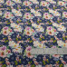 Rambling Roses on Blue100% Digital Cotton