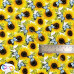 Sunflowers & Butterfly's  100% Digital Cotton