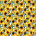 Sunflowers & Butterfly's  100% Digital Cotton