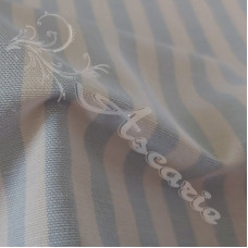 1/4" Baby Blue Stripe 100% Cotton 