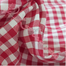 1/4" Red Cotton Gingham 