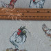 Cotton Rich Linen Look Chickens