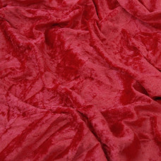 Crushed Velvet Red