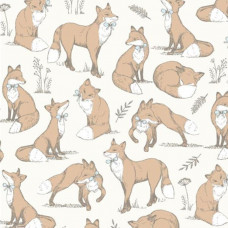 Mrs Fox 100% Cotton Fabric