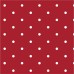 Red Dotty Spot 100% Cotton