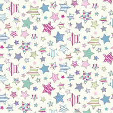 Twinkle Candy Stars 100% Cotton