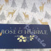 Reindeers in the forest 100% Cotton from Rose & Hubble