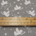 Angels on Grey Polycotton Print Angels on Grey Polycotton Print