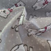 Polar Bears on Grey Polycotton Print